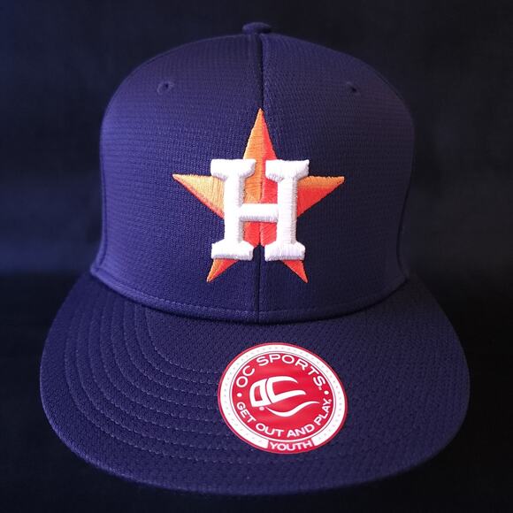Houston Astros Youth Baseball Hat Cap OSFM One Size Fits Most Blue Team MLB - Picture 1 of 12